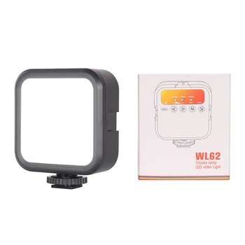 Kaliou W016  WL62 Tricolor Lamp LED Video Light Portable Compatible Photography Light Camera Video Movie Vlog Live Fill Light detail image