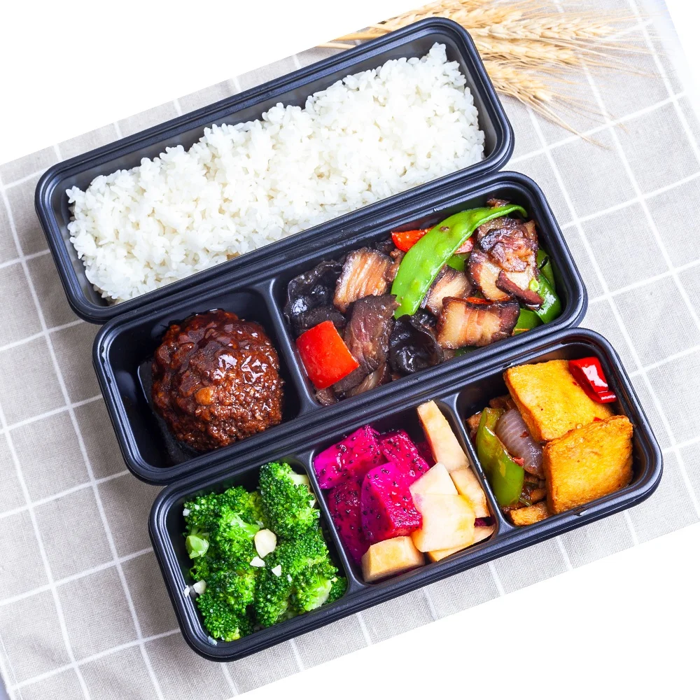 50 Set!! Heatable Disposable Colorful Japanese Bento Box, Lunch Box #1