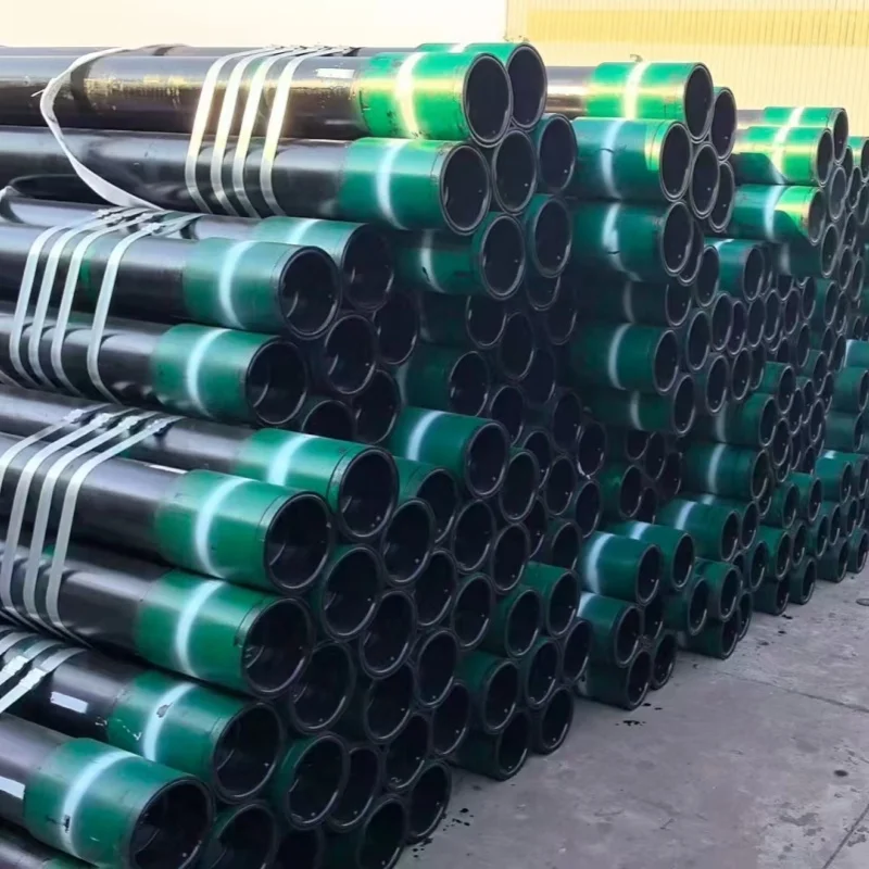 Casing Tube 9 5/8  36PPF BTC Thread API 5CT J55 K55 N80 L80 for Wellbore Walls of Oil Gas Well  2 7/8 EU Drill Oil Tubing