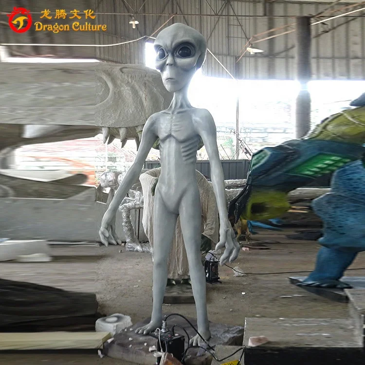 High Quality Attractive Simulation Monster Life Size Alien ET Models for Sale