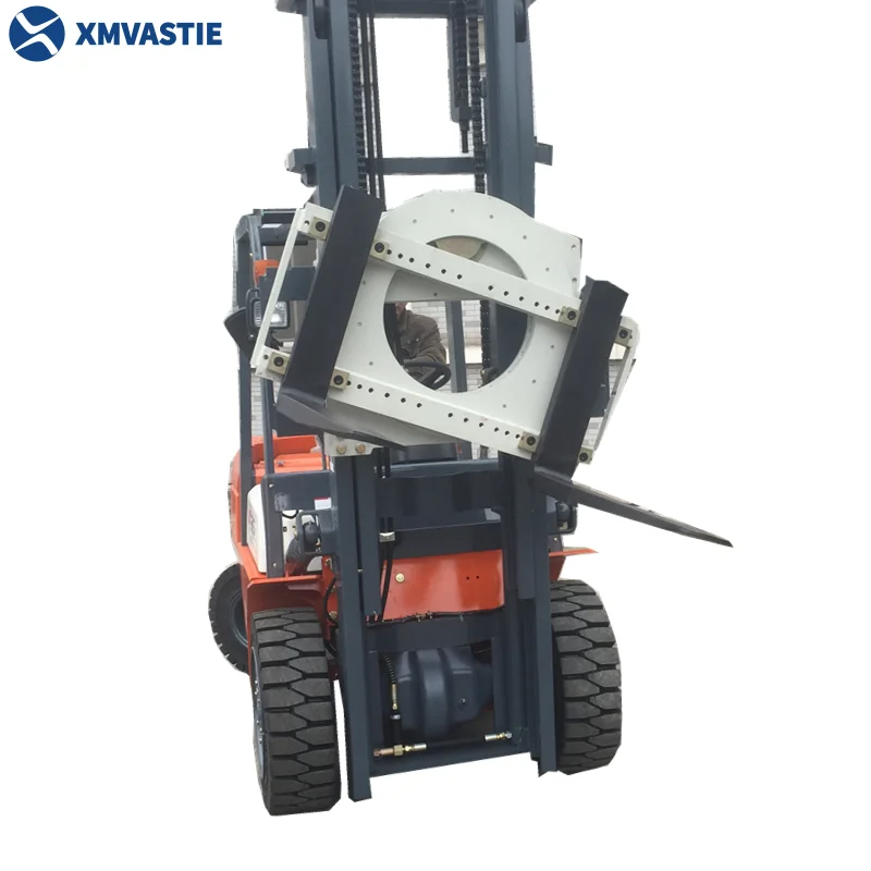 Heavy Duty Forklift Hydraulic Attachment Rotator For Shipping Container