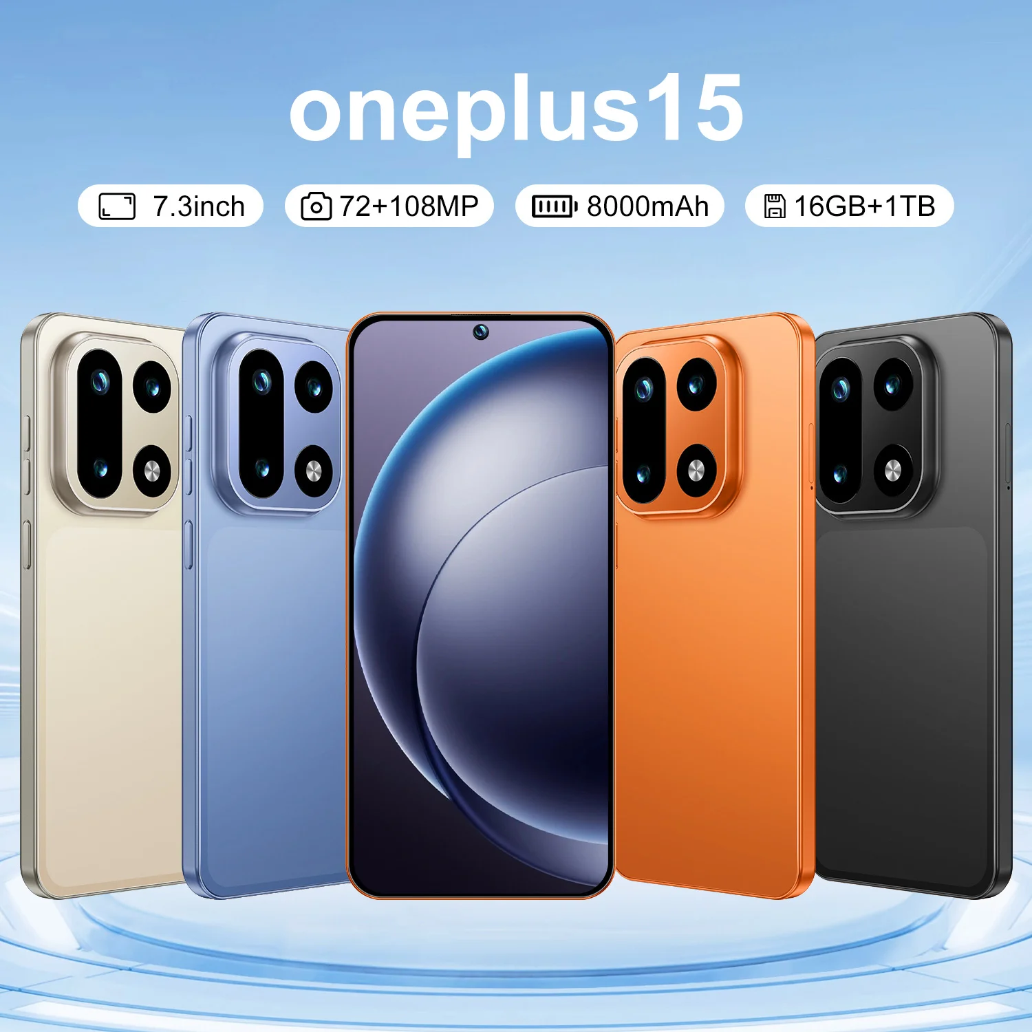 One Plus 15 Hot Sale 16gb+1024gb One Plus Mobile Cell Phone Mobile Phones