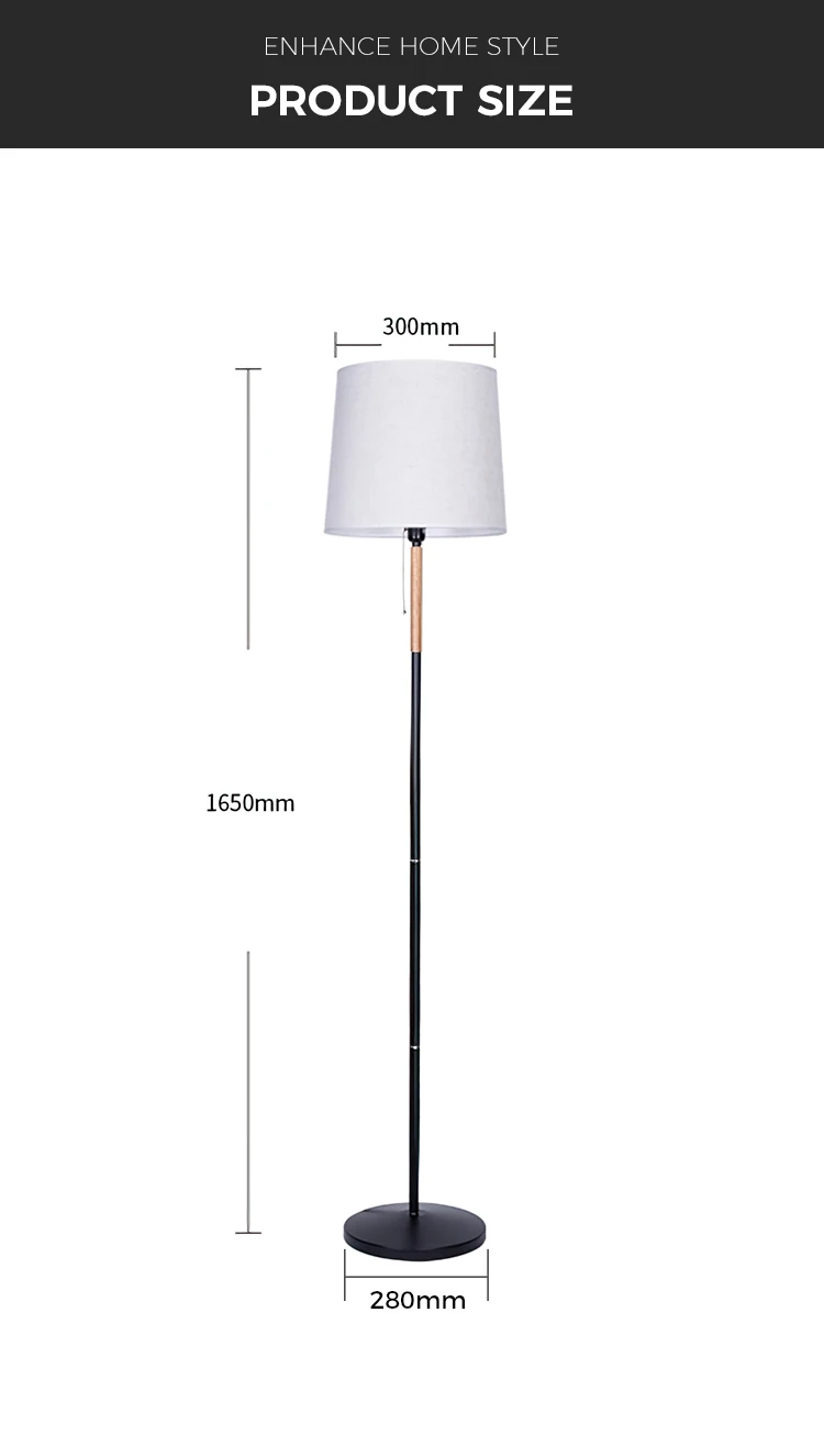 Luxury Stand Led Floor Lamp With Custom Made Head Shade - Buy Floor ...