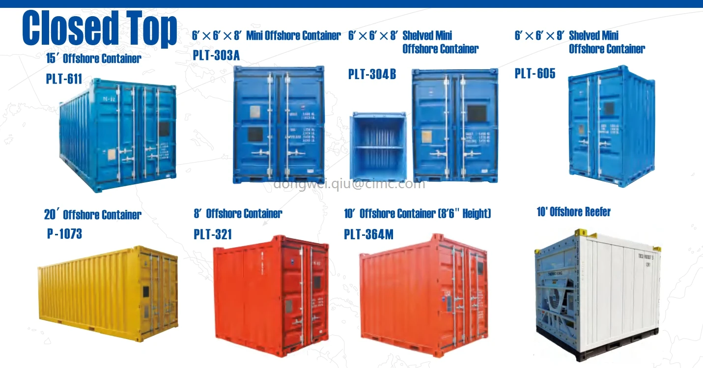 Process Equipment Container Unit CIMC Offshore Frame Container Platform for Equipment Installation DNV ...