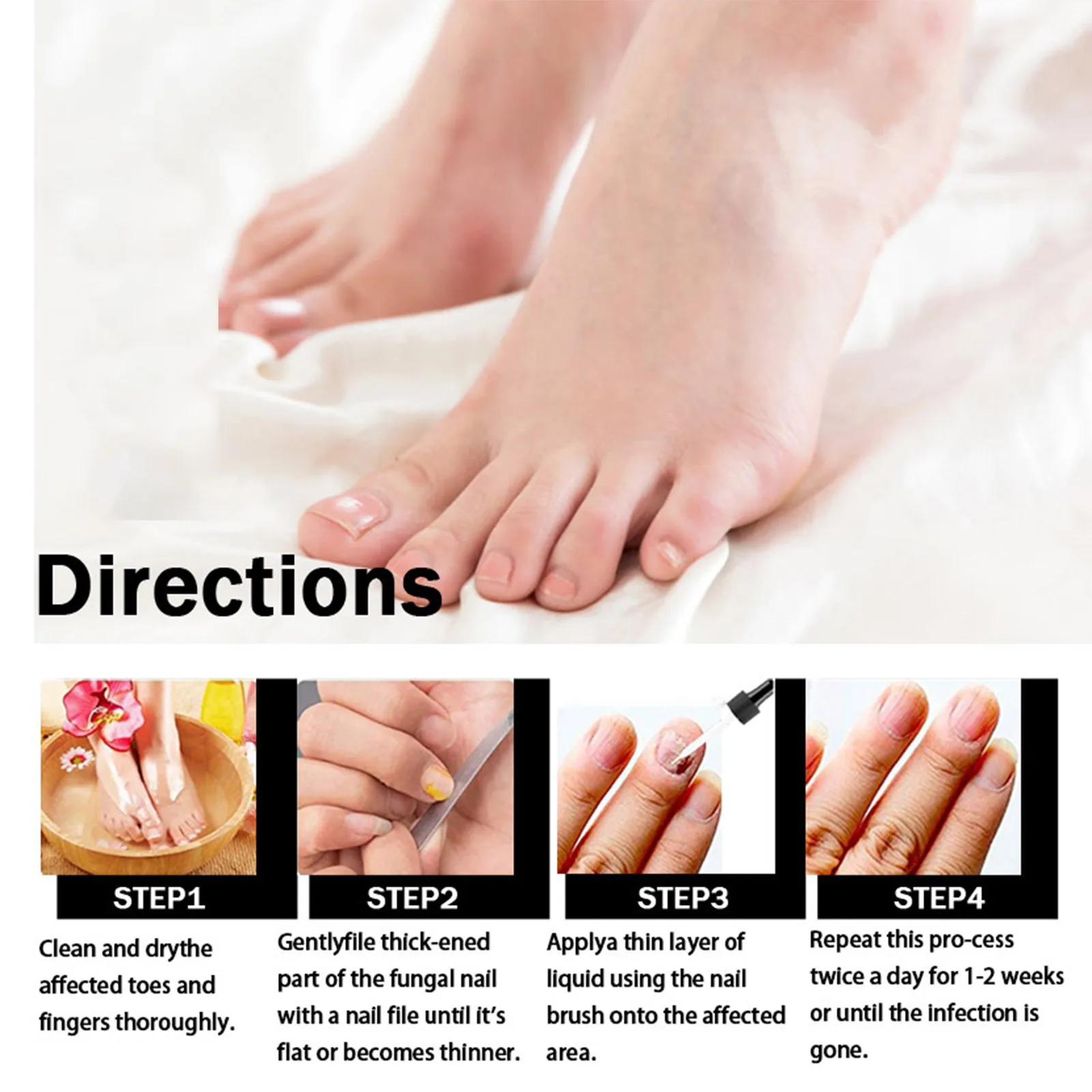 EELHOE Wholesale 30ML Nail Repair Liquid Thickening Brightening Repairing Serum Nail Fungal Nail Care Liquid