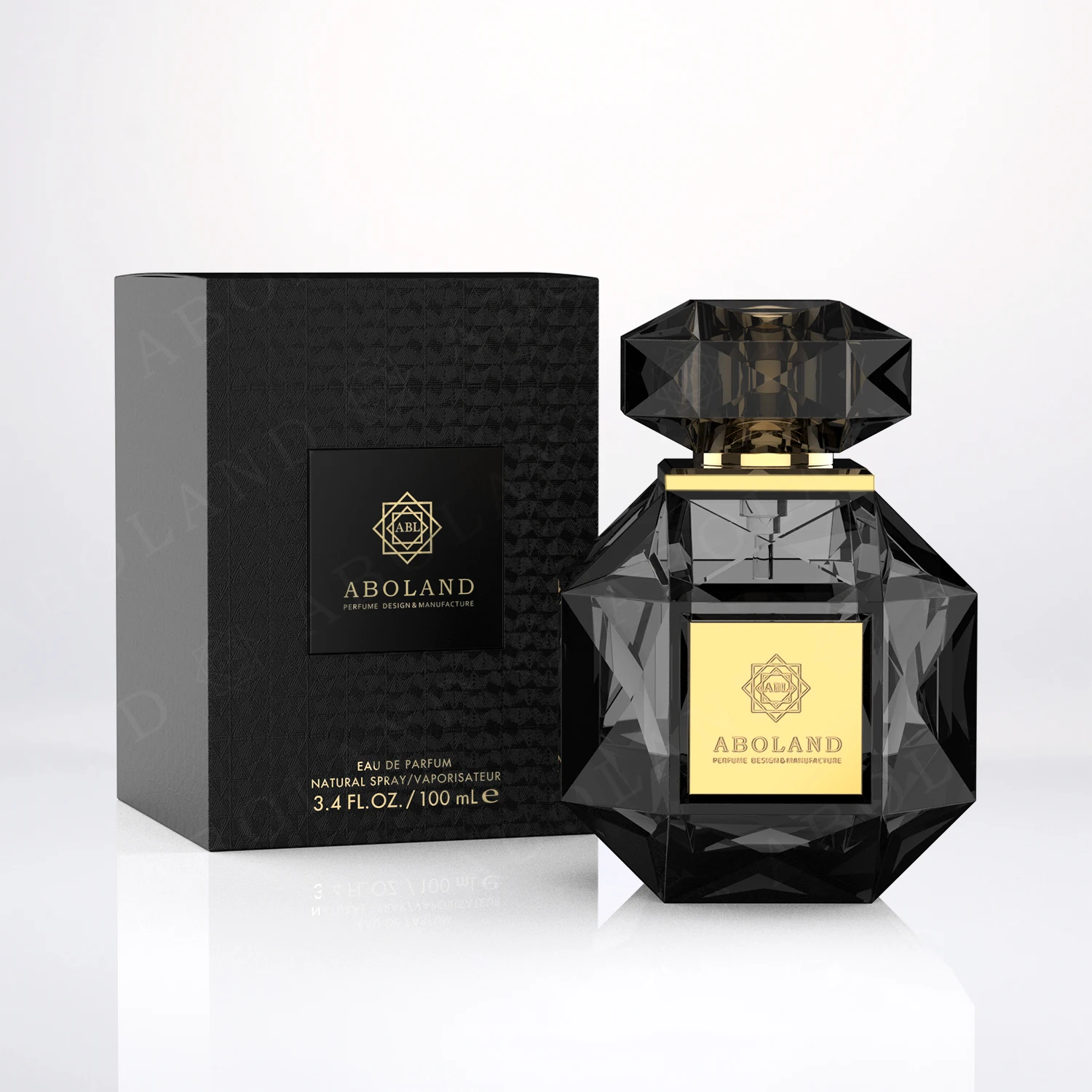 ABL Design Irregular Perfume Bottle Customize Parfum Bottle Unique Luxury Bottle