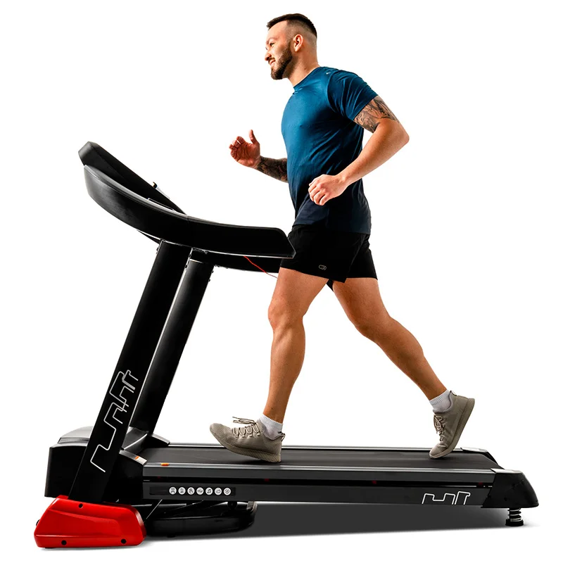 Electric Home Fitness Gym Training Treadmill Total Sports America Pneumatic Crawler LCD for Apartment Exercise Running Machine