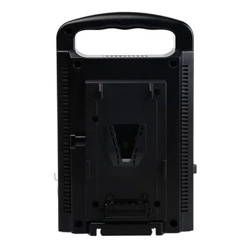 Alternative view of Large Battery Holder External Power Supply System BP-2CH Dual Charger BP-190WS V Mount Battery for Broadcast Camera