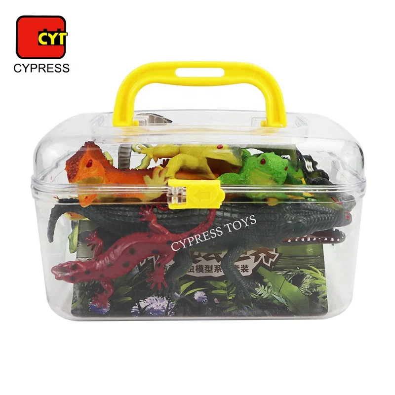 CYPRESSTOYS動物フィギュアセットプラスチック動物おもちゃセット