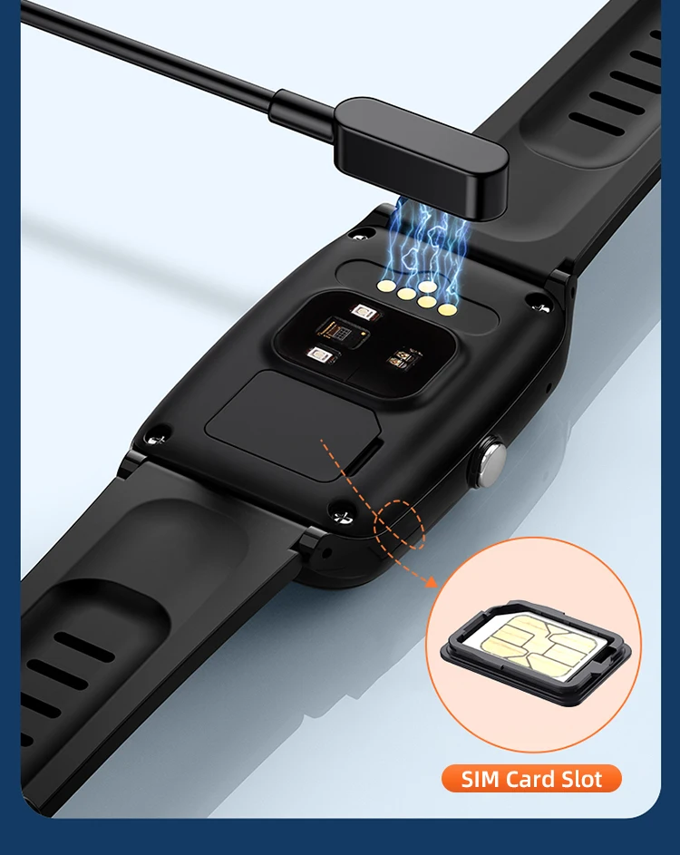Smartwatch for Elderly with SOS Button - 4G GPS Tracker