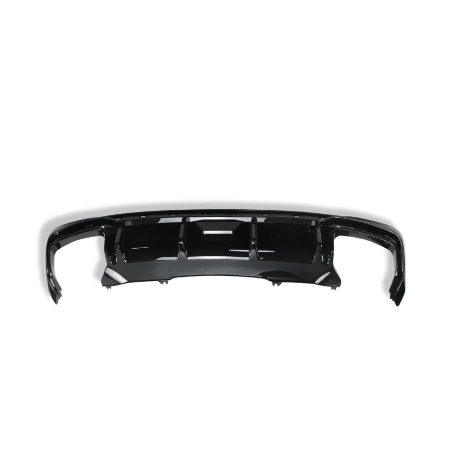 Glossy Black Car Body Kits Rear Bumpers Lip Rear Diffuser Spoiler Compatible for Audi A4L 2020 - 2023