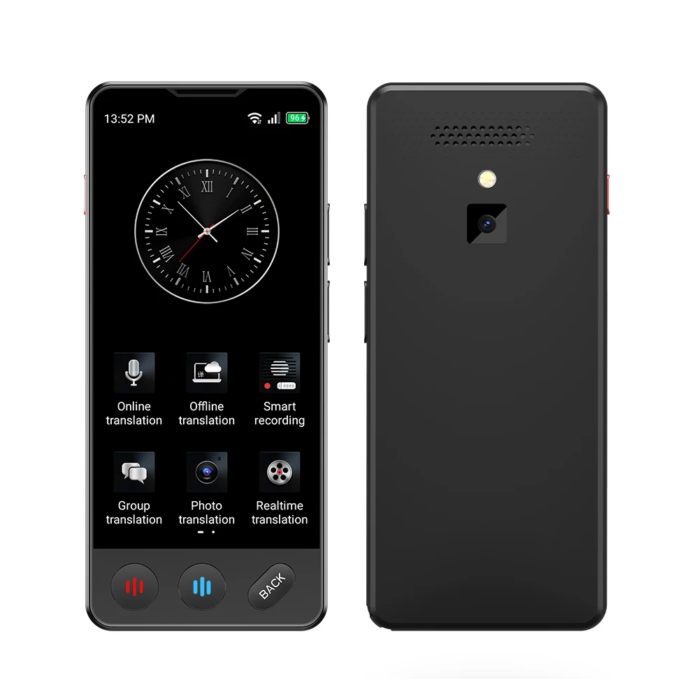 VORMOR A20 Portable Instant Language Sim Card Translator 138 Language 4G Wifi OffLine Translation Voice Language Translator