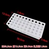 50-well test tube rack with 1.8cm holes