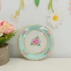 blue 7inch plate*8pcs