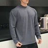Collo alto-grigio scuro