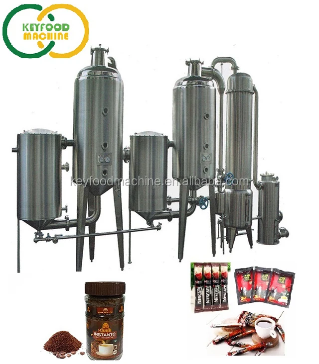 CE Approved Automatic Instant Coffee Powder Making Machine