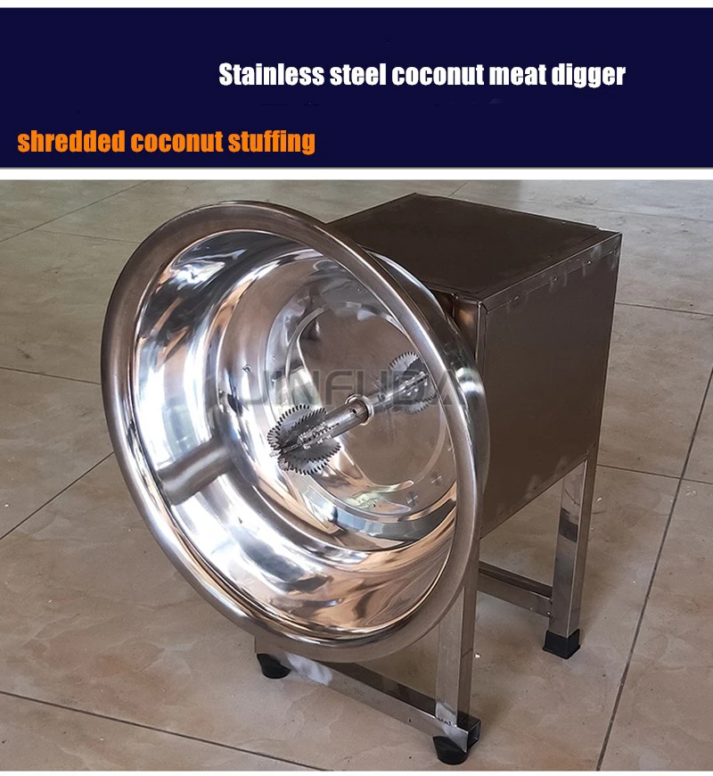 Electric Coconut Meat Coconut planer coconut meat digger machine coconut  grater machine electric coconut meat cutter machine