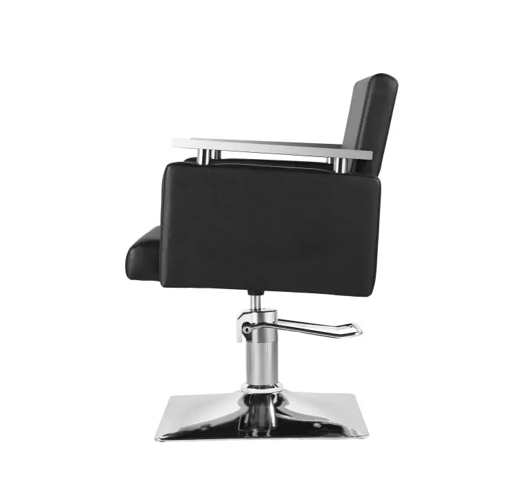 New Hydraulic Lady Styling Barber Chair Black Unique Hair Salon Haircut