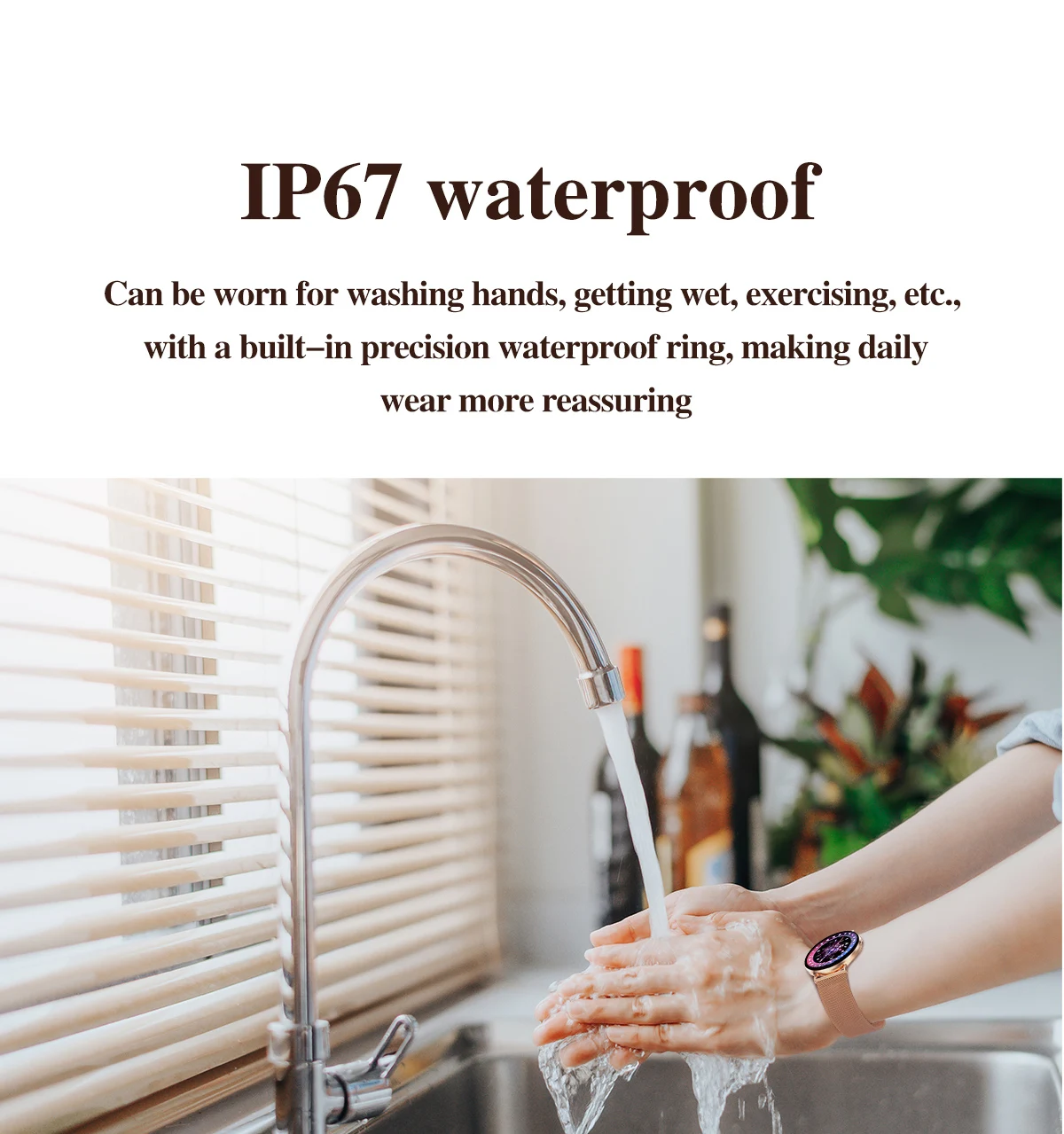 H06 Női okosóra  IP67