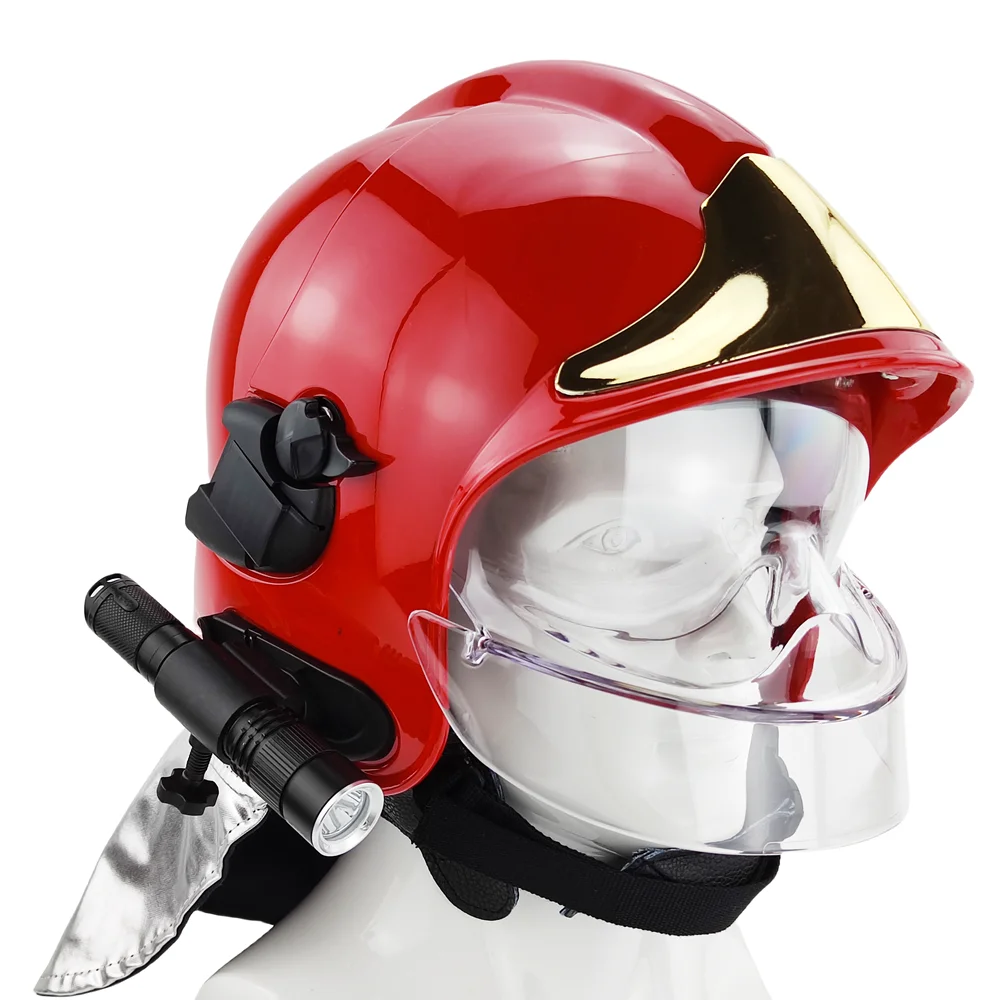 Fireman Helmet For Fire Fighting - Heat Resistant Helmet And Flame Retardant Helmets