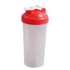 Red transparent cup body