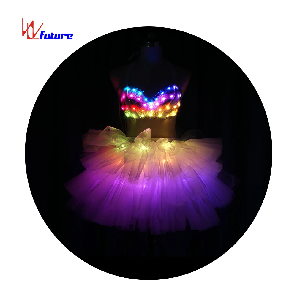 Popular Led Light Luminous Exotic Dancewear Pole Dancewear Lingerie Sexy  Stripper Outfits Girls Wedding Party Dress - Buy Club Wear Dresses,Rgb Led  Strip,Popular Led Light Luminous Exotic Dancewear ...