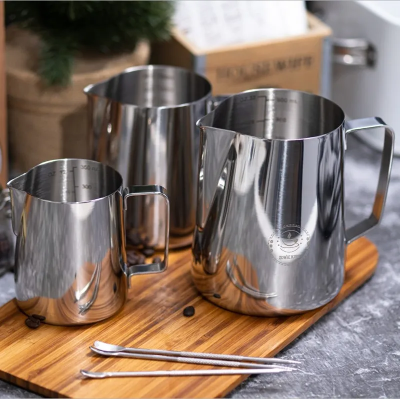 1pc Stainless Steel Milk Frothing Pitcher Espresso Steaming Coffee