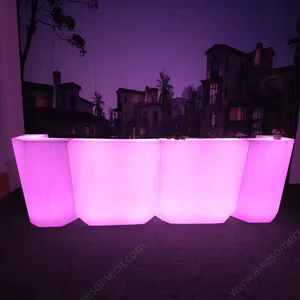 Modern Minimalist Counter Table for Bar Gym Restaurant Hotel Front Desk Use for Wine Cellar Hall Reception Cashier Desk