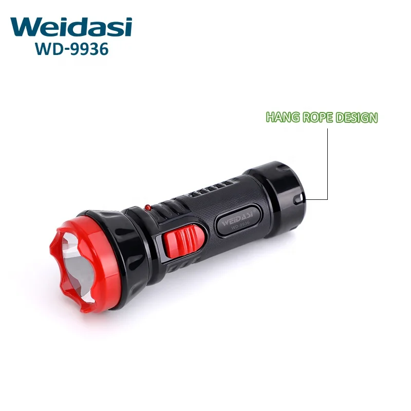 Wholesale Led Emergency Torch Light Electric Camping Led Flashlight with Recharge Battery