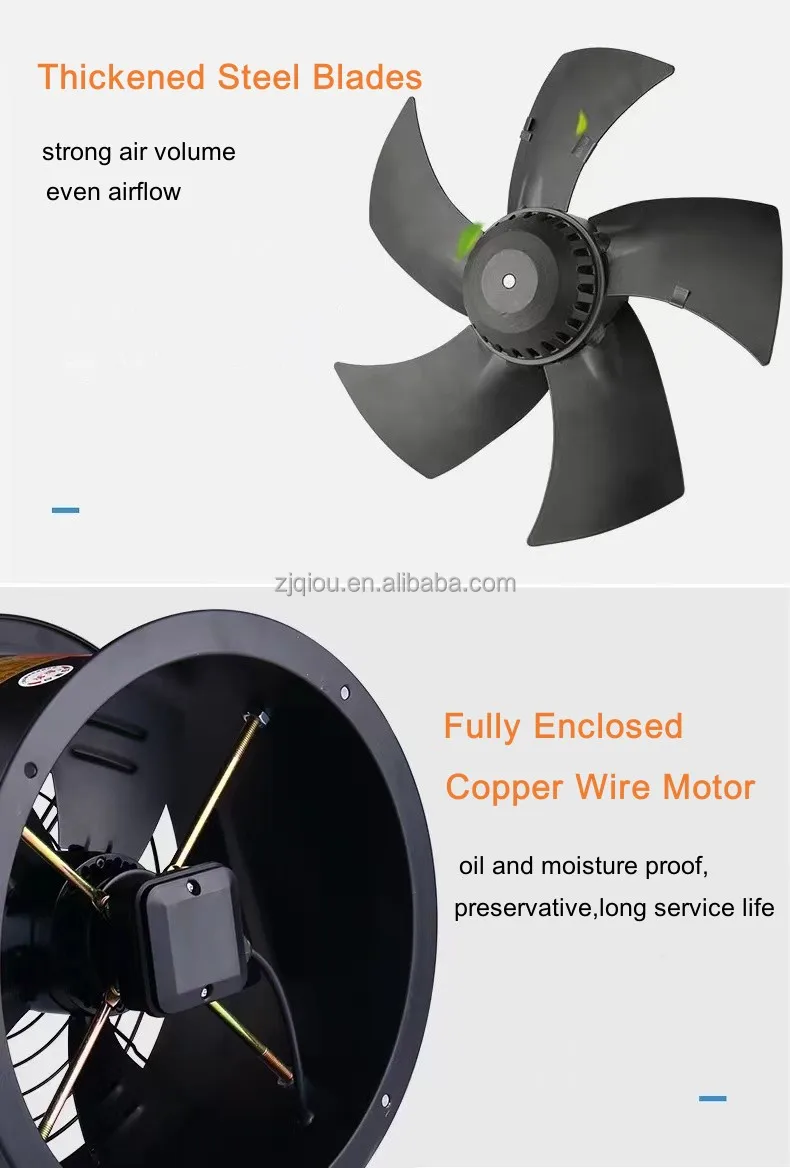 High Quality Ywf-350 Extractor, Axial, 350mm - detail 8