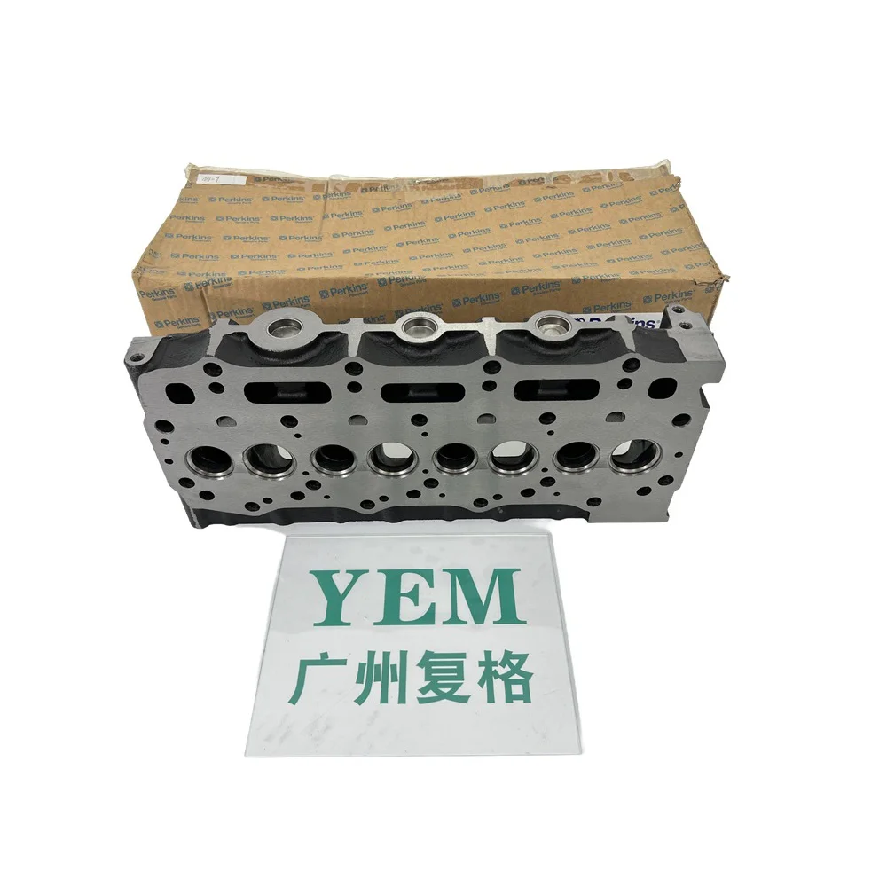 High Performance 854F-E34T Cylinder Head for Perkins Excavator Forklift Diesel Engine Repair Parts 6