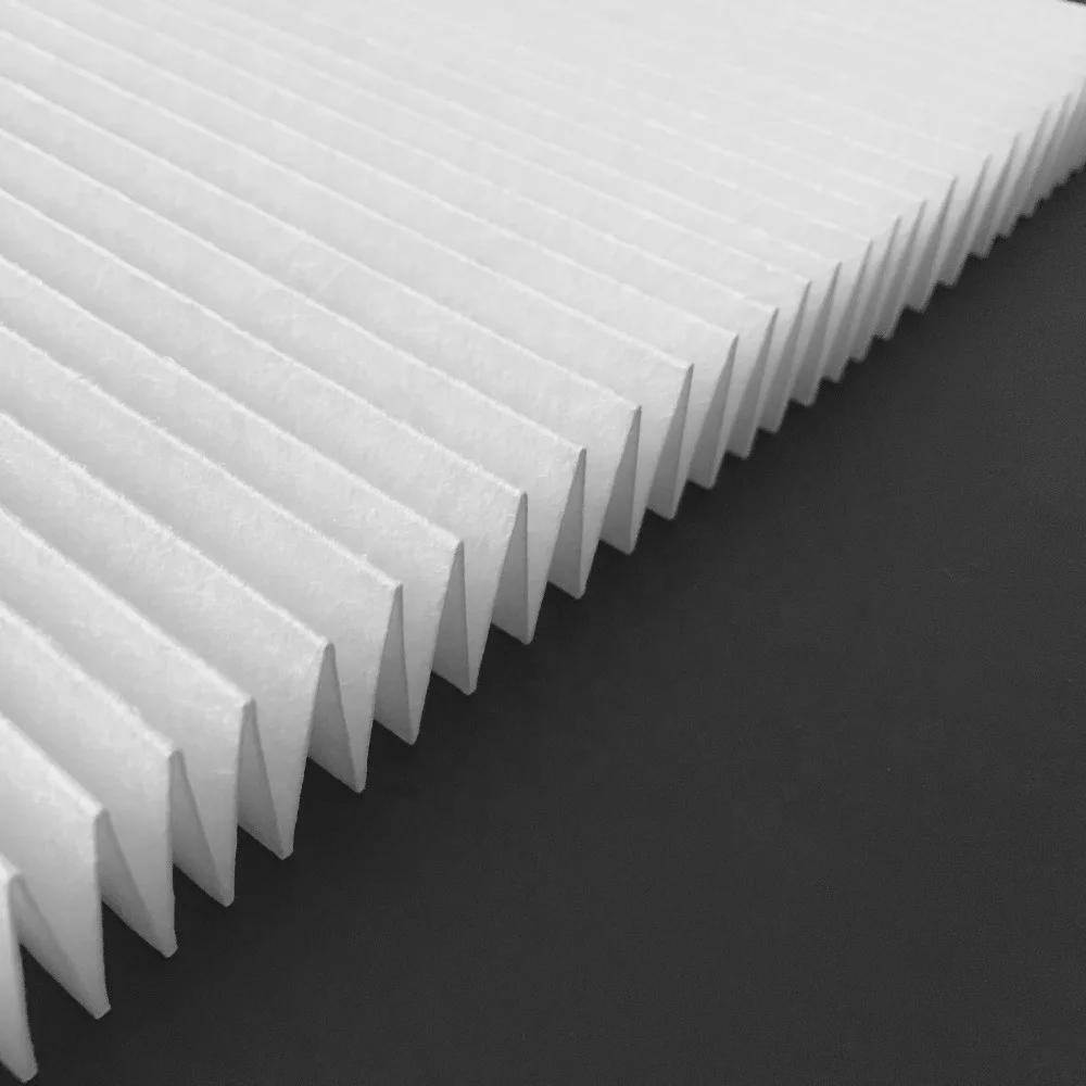 Ashrae Air Filter Material Roll Industrial Fiberglass Pocket Filter