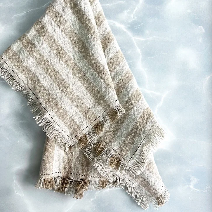 Hand Made Luxurious Unique Linen Tea Towels With Tassels Buy Linen Tea Towels Bulk,Cheap Bulk