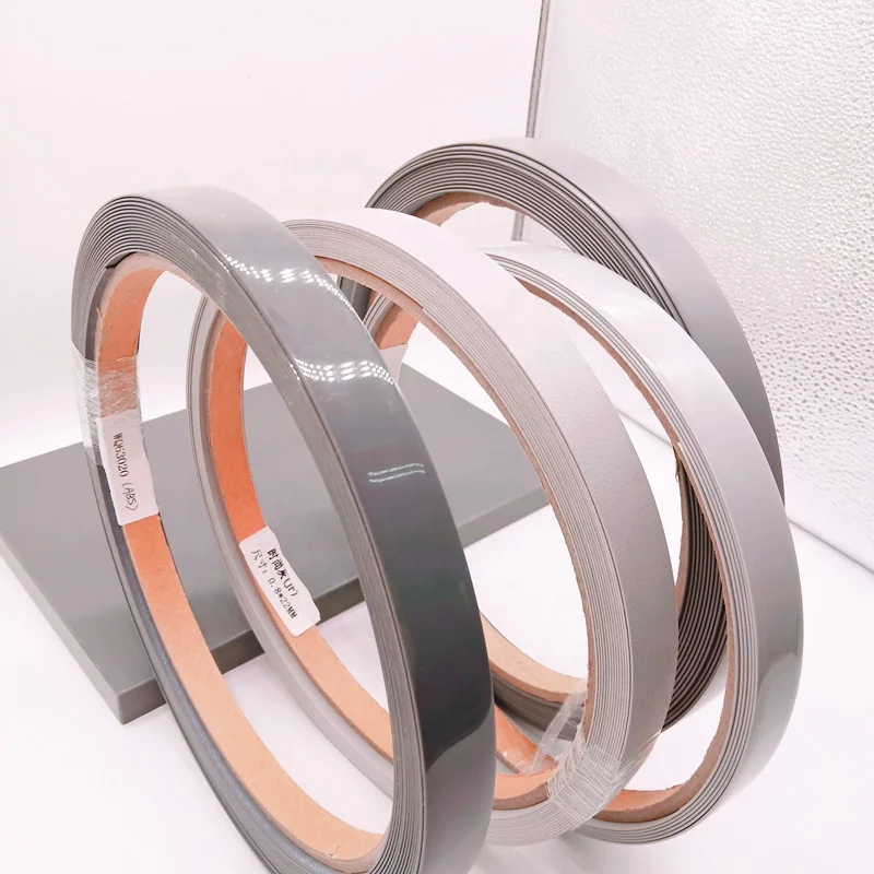 
Эластичная лента, белые цветные полосы из ПВХ, облицовка кромок для мебели 