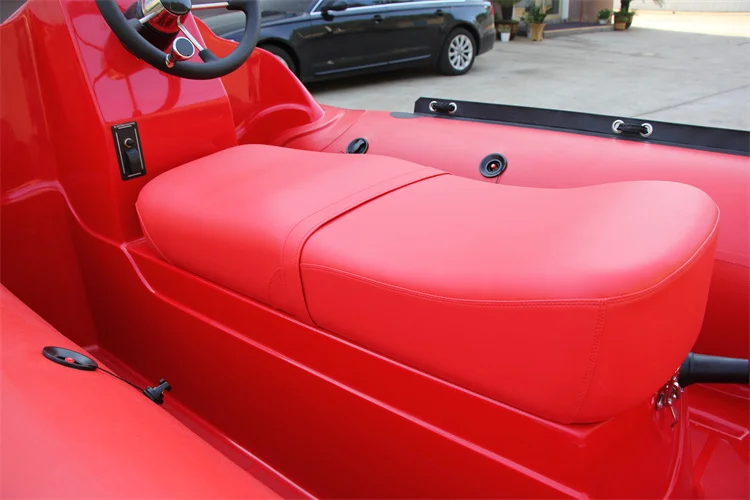 2024 New Design High Speed Jetski Boat 2 Person PVC/Hypalon Inflatable Mini Pontoon Jet Ski RIB-350 Boat with CE
