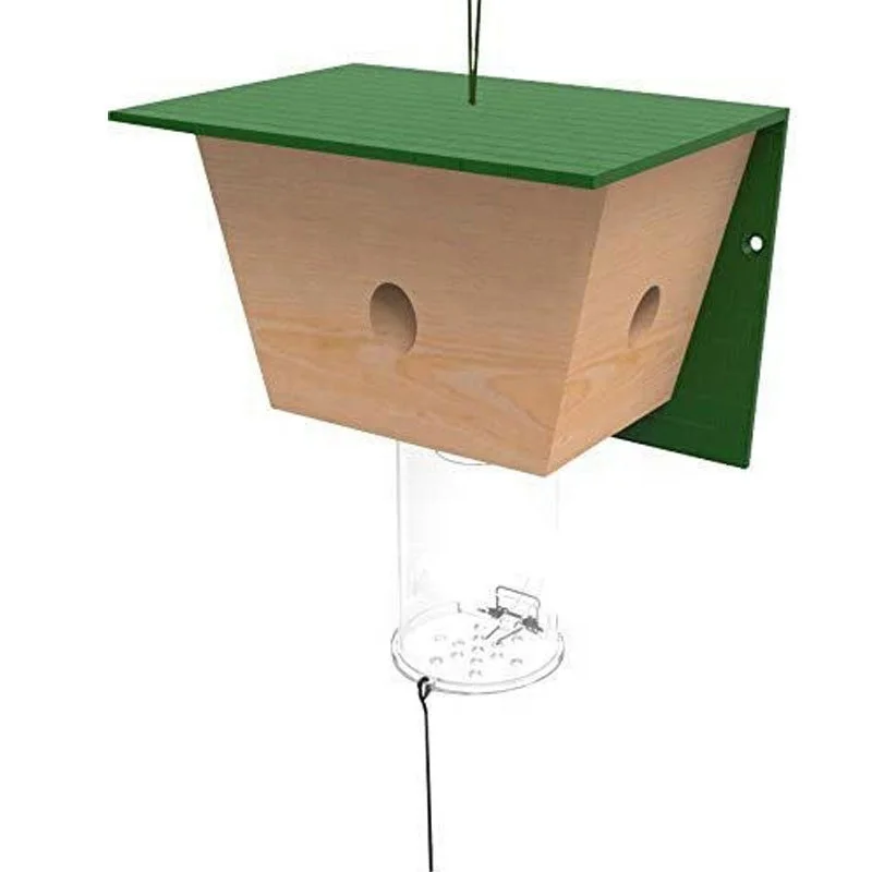 Customized Cabin Style Carpenter Pinewood Wooden Pollen Bee Traps Buy Bee Trap,Wooden Bee