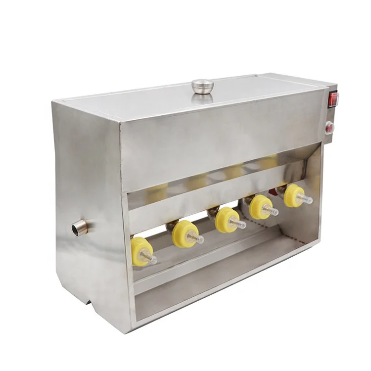 2022 Hot Automatic Heating 10/14 Nipples Pig Milking Mammy Machine Suckle Feeder Machine Un-Weaning Piglet Milk Feeding Machine