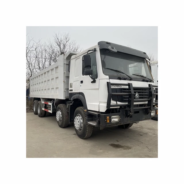 SINOTRUK HOWO 371 horsepower 8X4 heavy duty diesel used dump truck originally from China