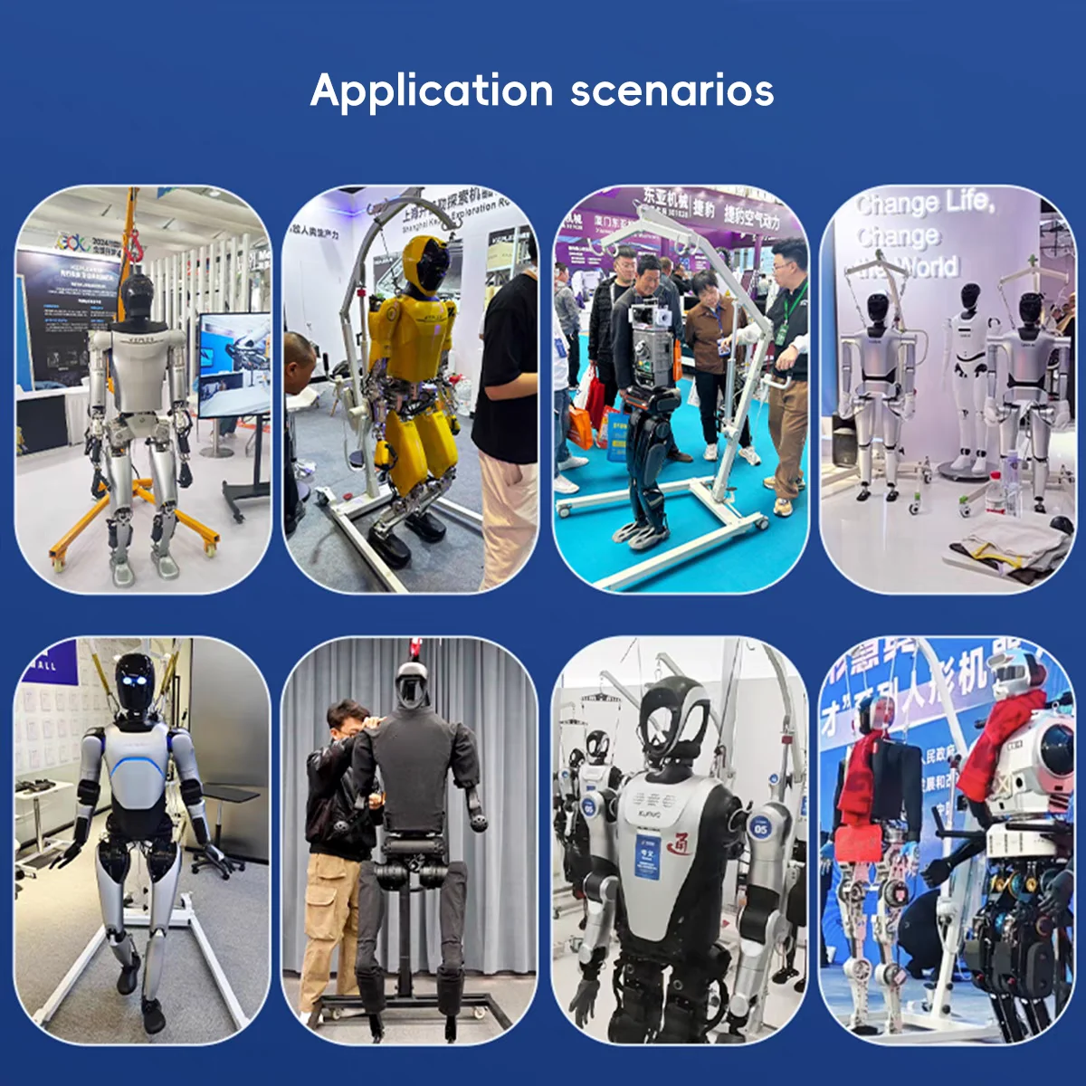 Intelligent Humanoid Robot Crane Debugging Assistance Balance Crane ...