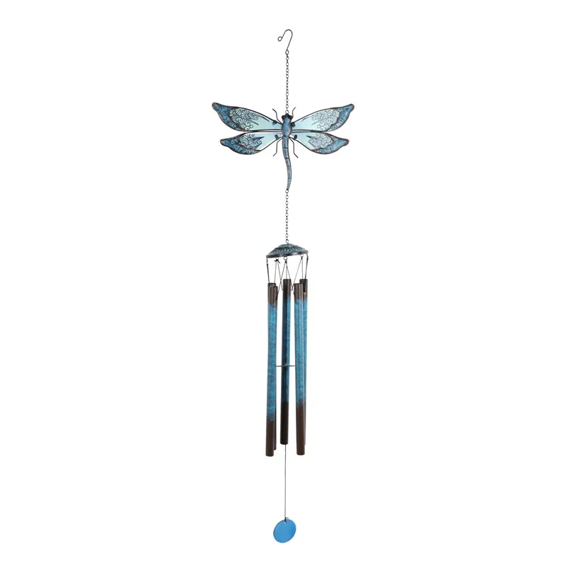 Home Window Outdoor  Glass Hanging Dragonfly Series   Wind Chimes as pic