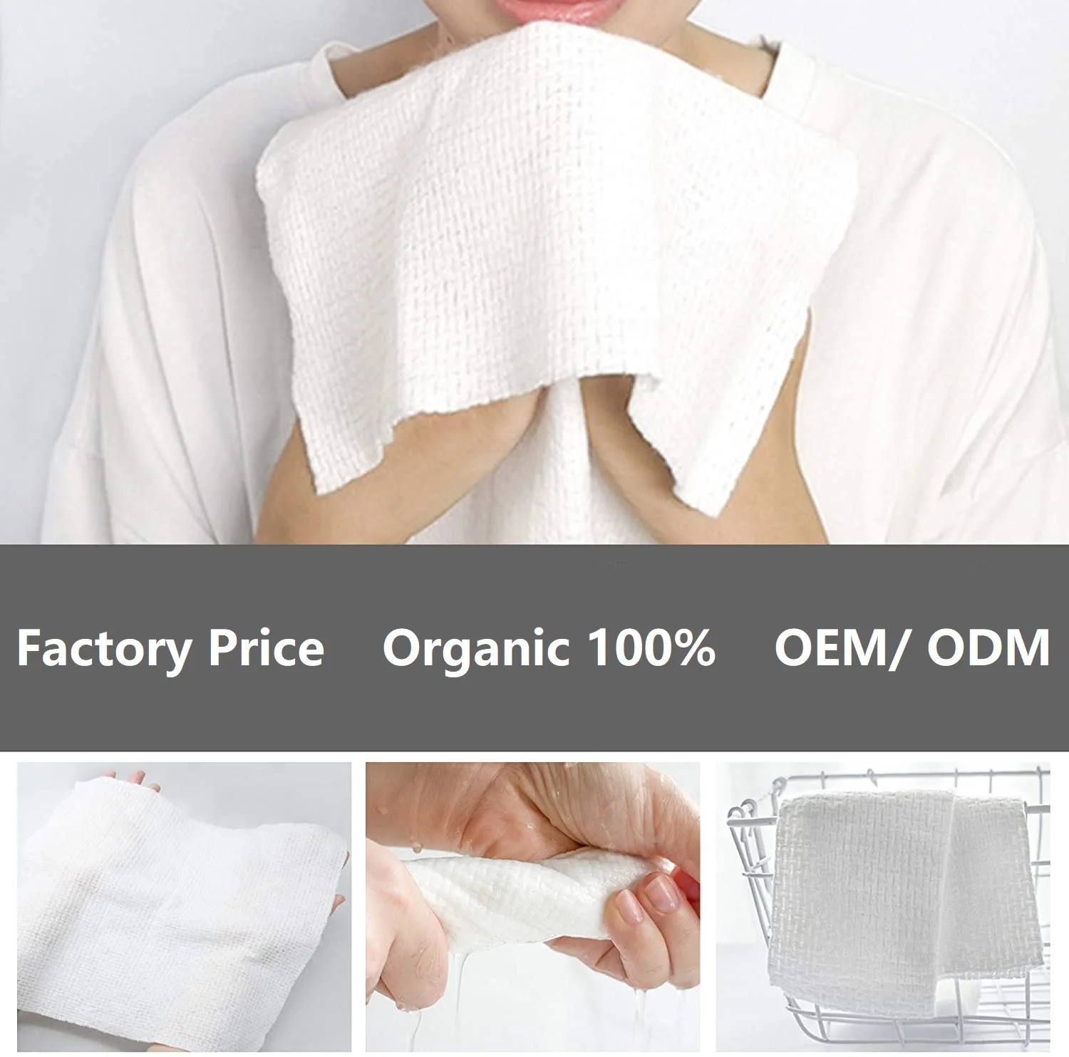 Nature Cotton Magic Towel Compressed Tablet Custom Bamboo Cotton Tissue
