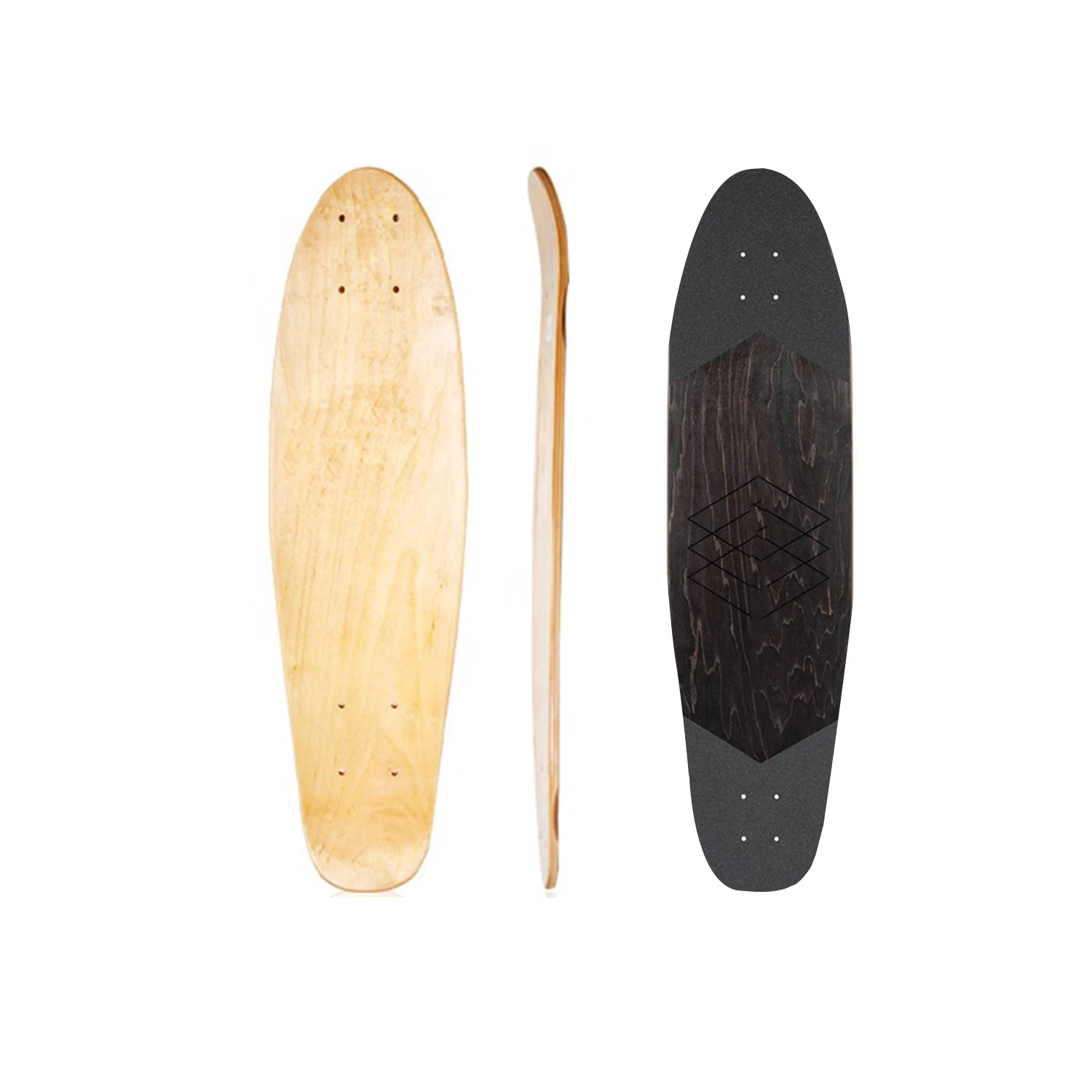 Wholesale Cheap Old School 7 Ply Maple Blank Surf Skate Deck From m.alibaba.com