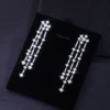18k gold lab diamond earring