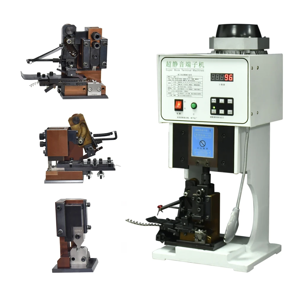 Fully Semi-automatic ultra Quiet Terminal Machine OTP Mold Electric Crimping Machine Wire Crimping and Terminal Making Machine
