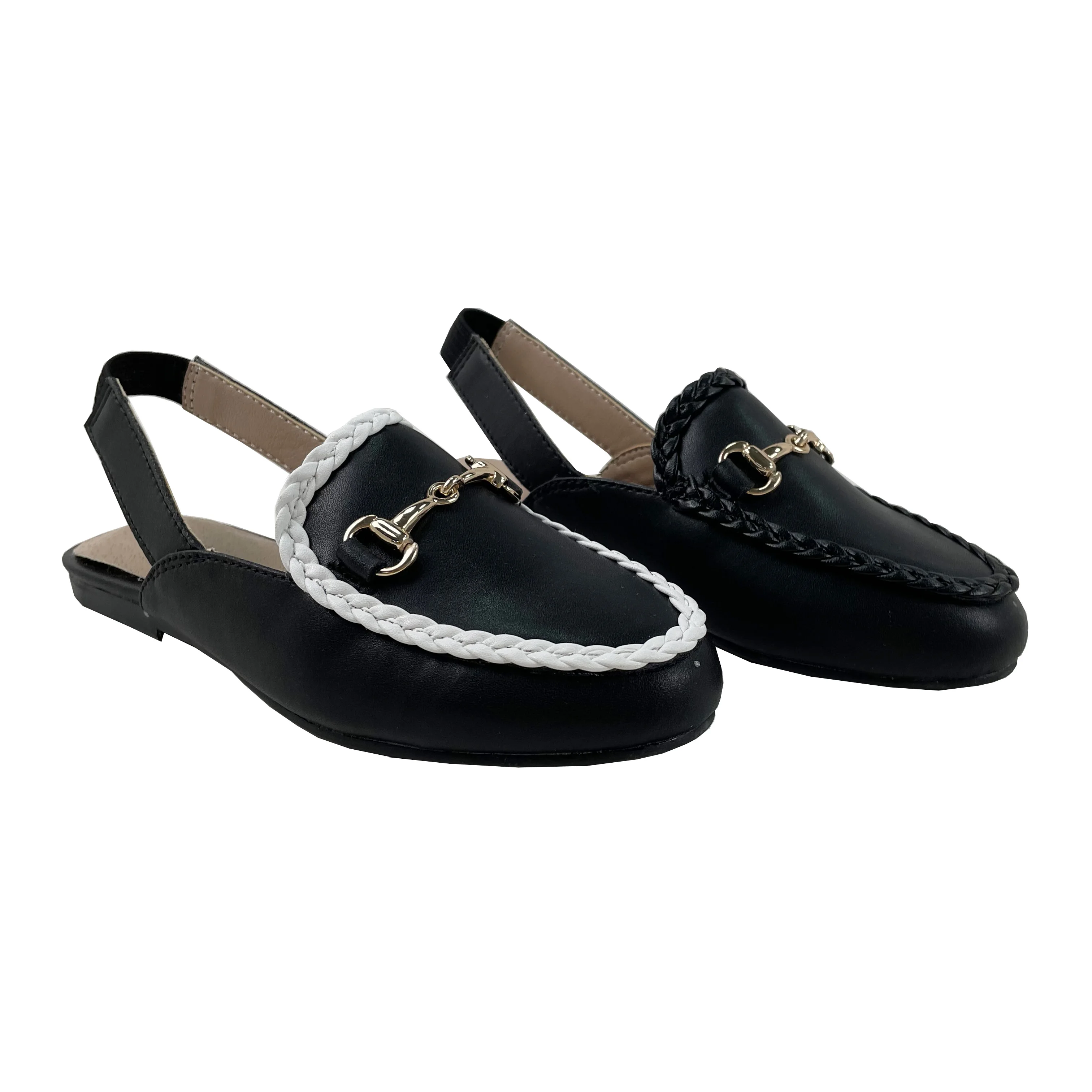 New kids loafer sandals genuine leather Sandals for children sandals fashion kids slippers loafer slingback girls