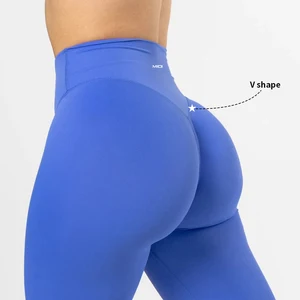 Custom Fabrics Women Fitness Leggings Gym Workout Pants Tight V Waisted Butt Lifting Yoga Leggings Women