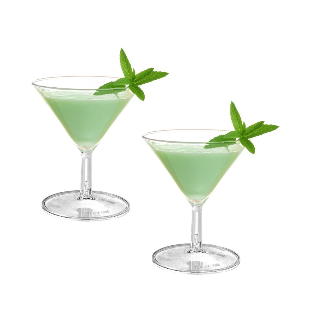 80ml 2oz Disposable Clear Mini Plastic Dessert Martini Cocktail Parfait Glasses Cups Cocktail Wine Shooter Shot Glasses