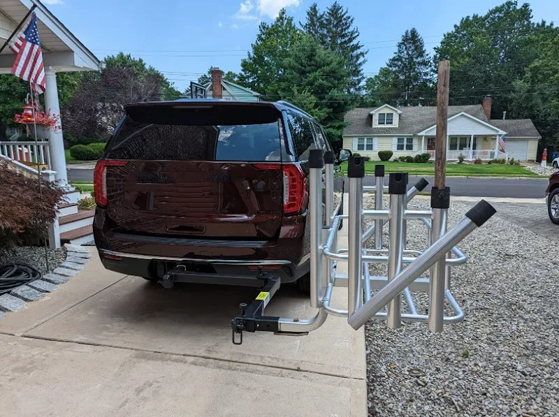 Mumaren Swing Away Hitch Adapter,90degree Swing Away Arm,Fits For 2