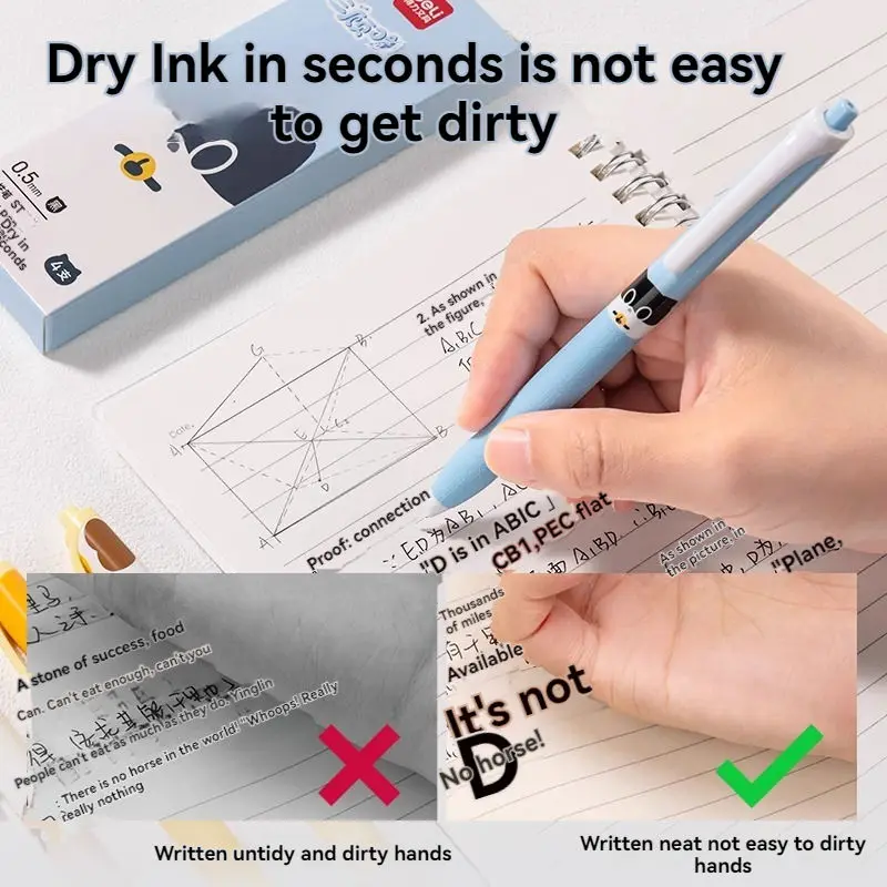 Cute Gel Pens For Students Quick Dry Ink Pens School Stationery_voghion.com