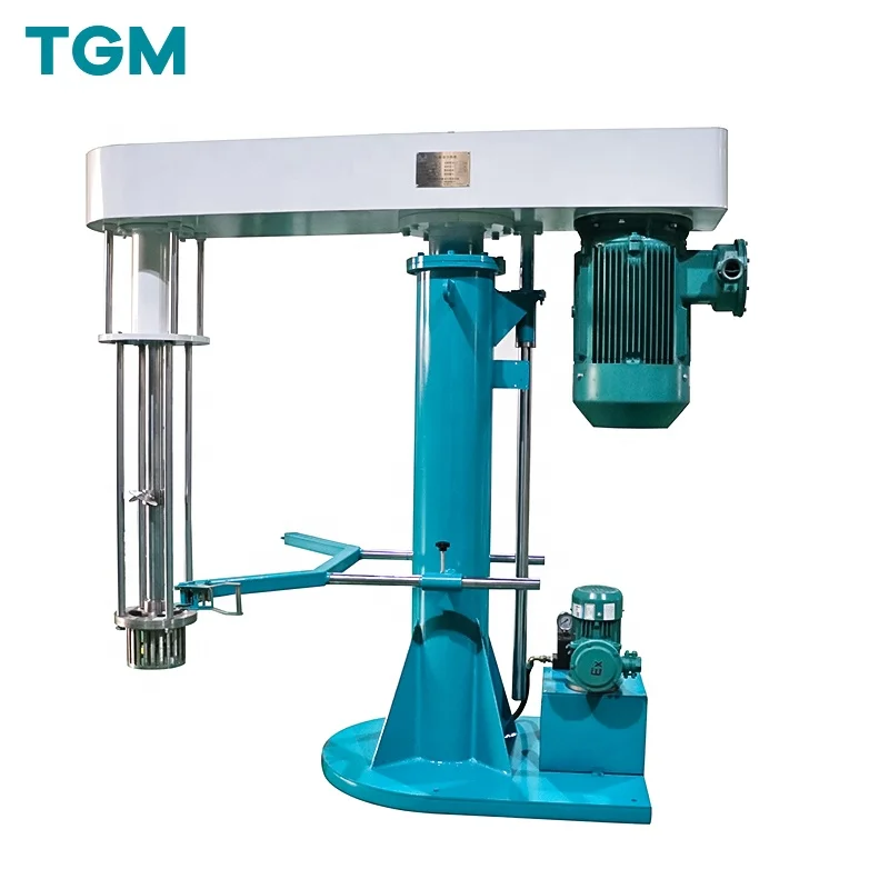 TGM Machine hydraulic lifting emulsifying mixer for Coating,ink,pesticide,paper industry emulcification